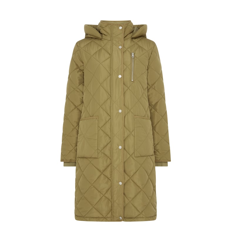 George Green Quilted Parka Coat
