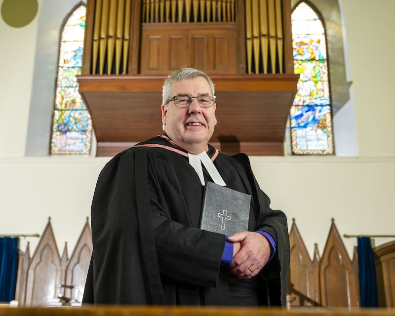 The Rt Rev Dr Shaw Paterson, Moderator of the General Assembly of the Church of Scotland, who was the guest preacher at Crathie Kirk on Sunday