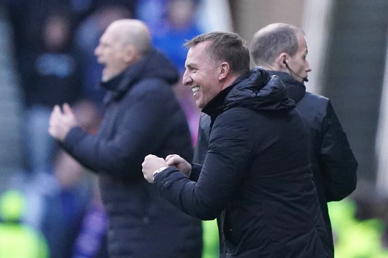 Rodgers has enjoyed the Glasgow derby