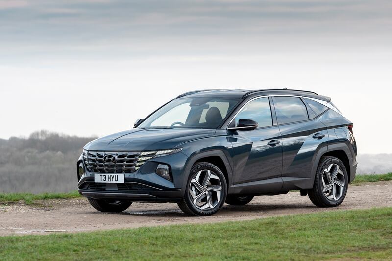 The Tucson shares its underpinnings with the Kia Sportage. (Credit: Hyundai Press UK)
