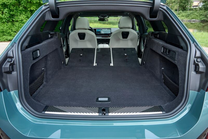 There’s plenty of space to use up in the boot of the i5 Touring