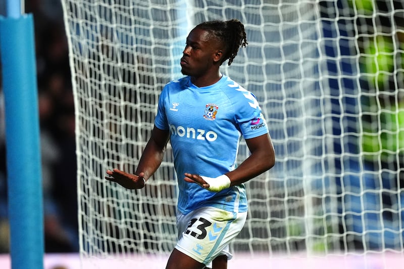 Brandon Thomas-Asante opened the scoring for Coventry