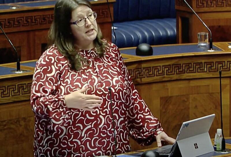Alliance assembly member Kellie Armstrong raised the issue of the transfer tests 