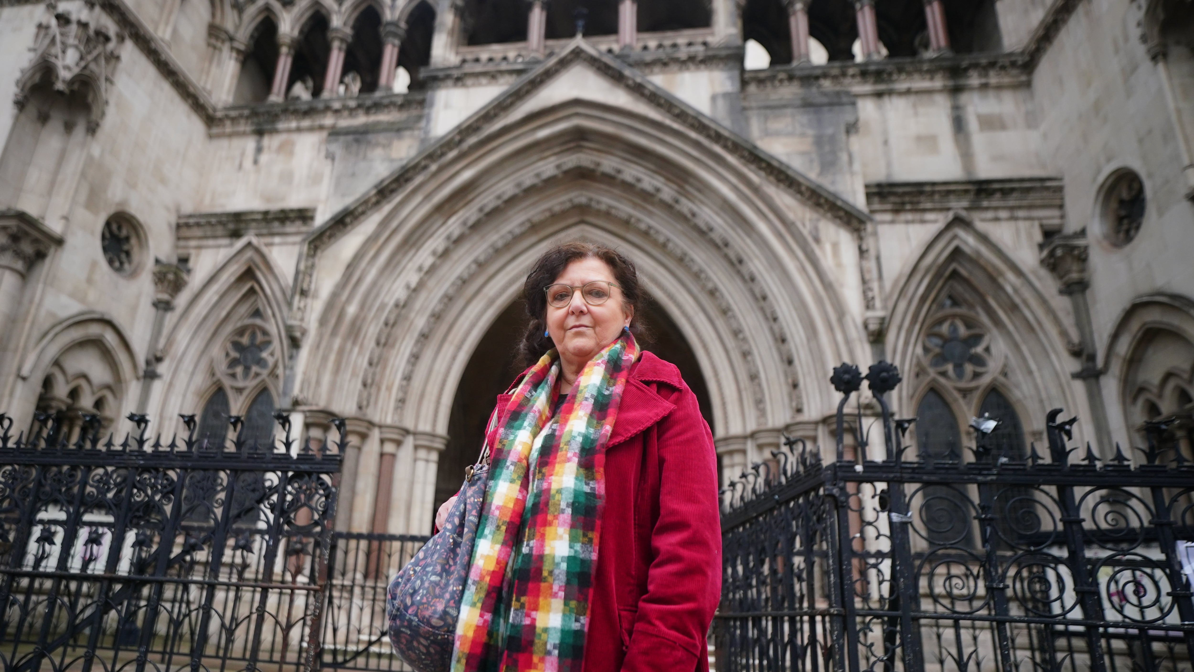 Mayor of Portland Carralyn Parkes at the Royal Courts Of Justice in London in February