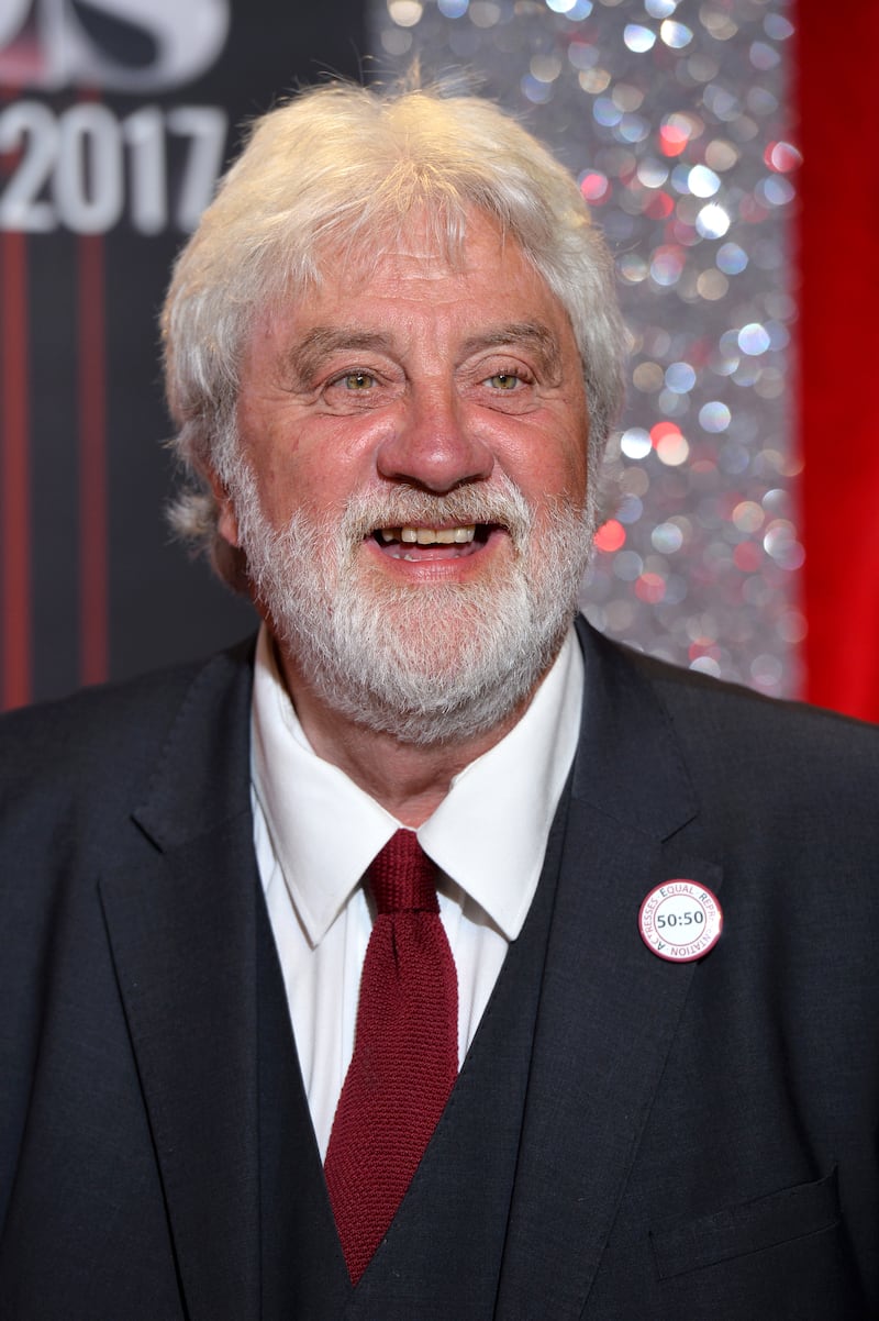 Steve Halliwell attending the British Soap Awards 2017