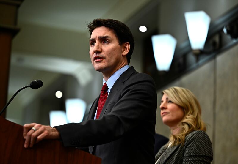 Canadian Prime Minister Justin Trudeau (Justin Tang/Canadian Press/AP)