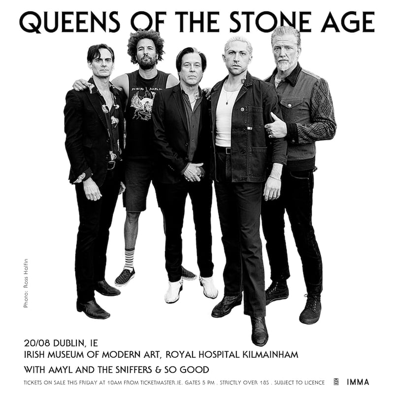 Queens of The Stone Age have a date with Dublin this summer