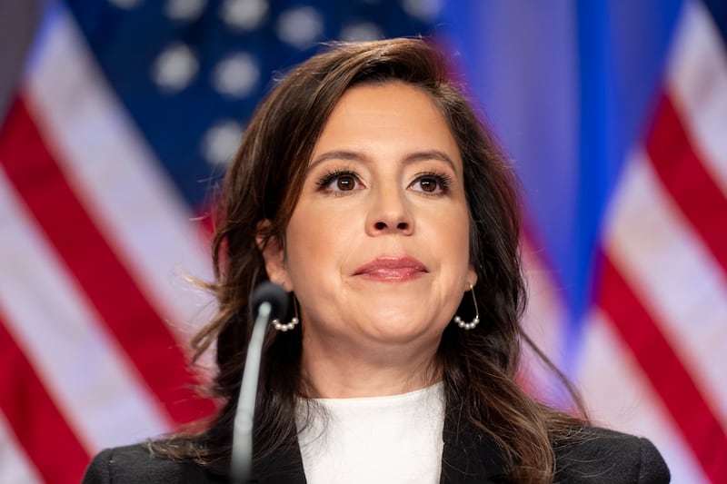 Among those targeted was Elise Stefanik (Alex Brandon/AP)