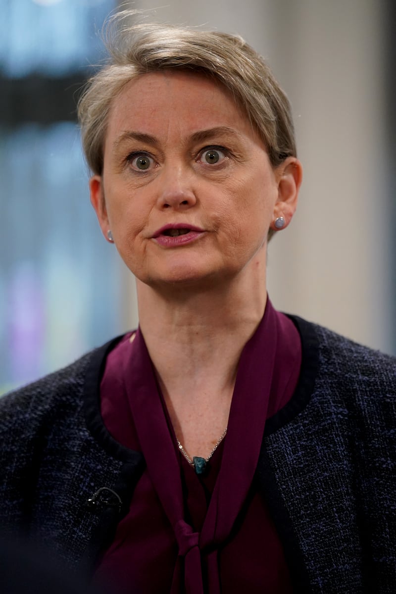 Home Secretary Yvette Cooper, who Labour MP Alex McIntyre acknowledged is among the ministers trying to combat domestic abuse