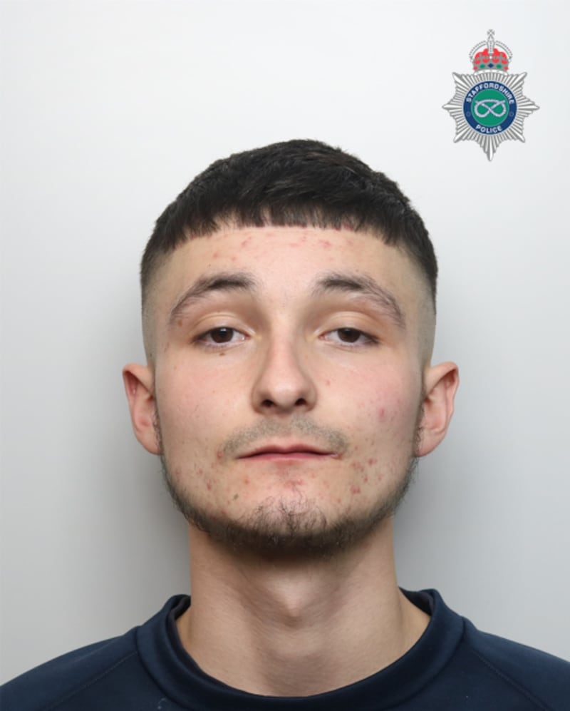 Tyler Marchese, who has admitted his part in unrest in Stoke-on-Trent