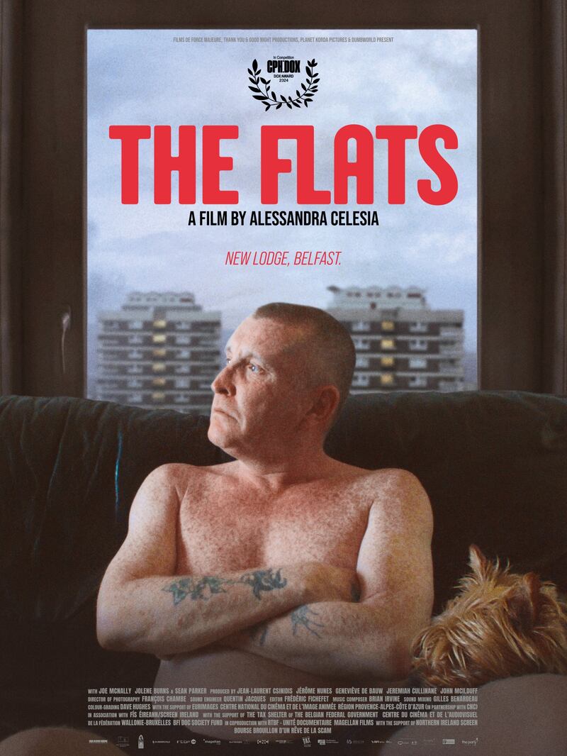 The poster for The Flats