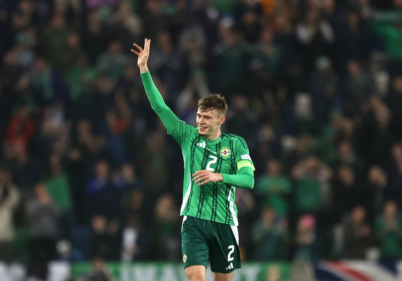 Bradley captained Northern Ireland in Tuesday’s 5-0 win over Bulgaria