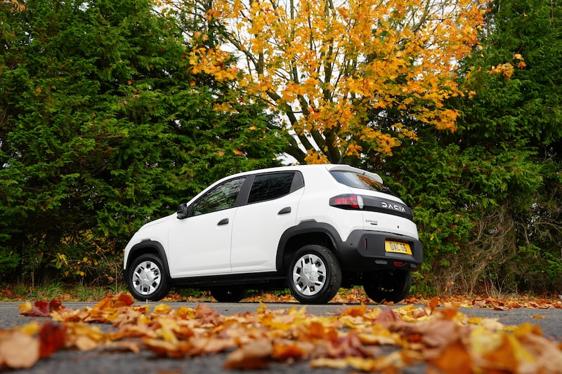 The Spring Cargo still retains a five-door bodystyle. (Dacia)