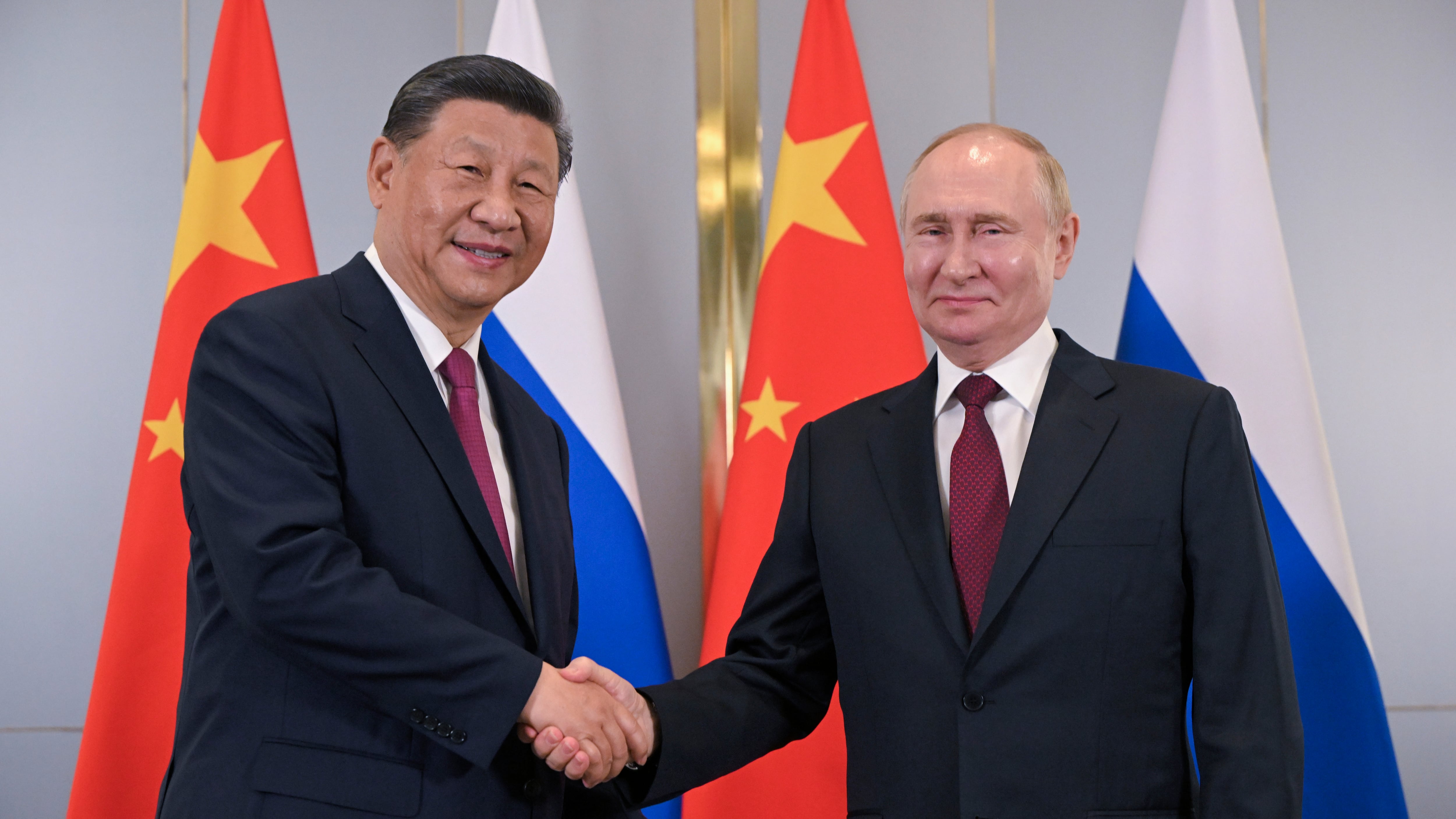 Xi Jinping and Vladimir Putin have joined leaders of other countries such as Belarus (Sputnik, Kremlin Pool Photo via AP)