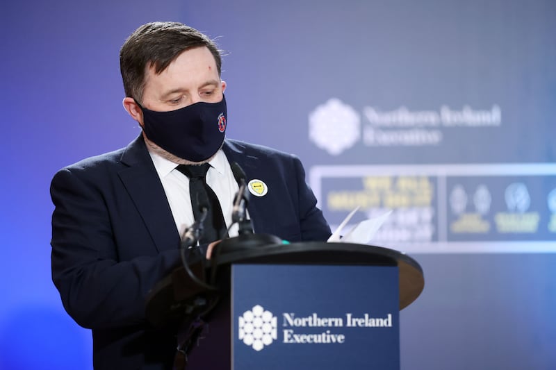 Robin Swann was Northern Ireland’s health minister during the Covid pandemic