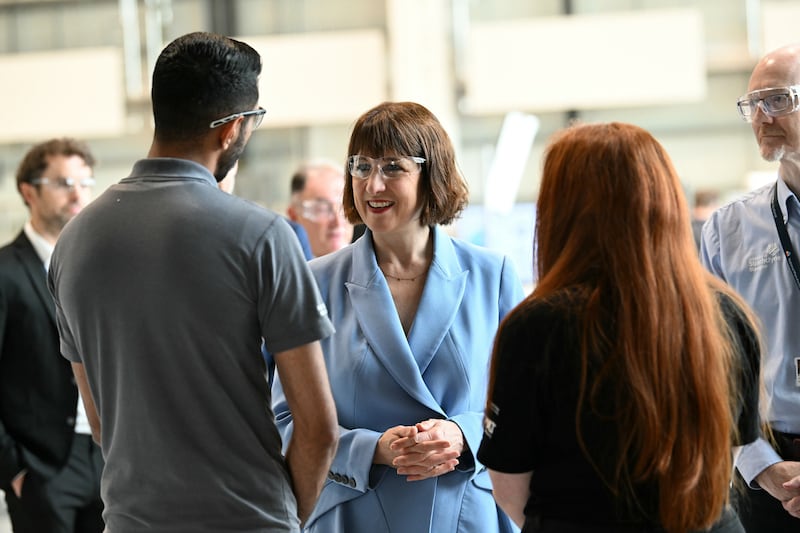 Chancellor Rachel Reeves was asked about tax rises during a visit north of the border on Wednesday