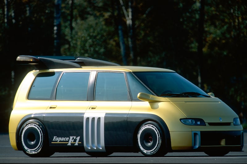 The Renault Espace F1 is a concept car we wished would have gone into production. (Renault)