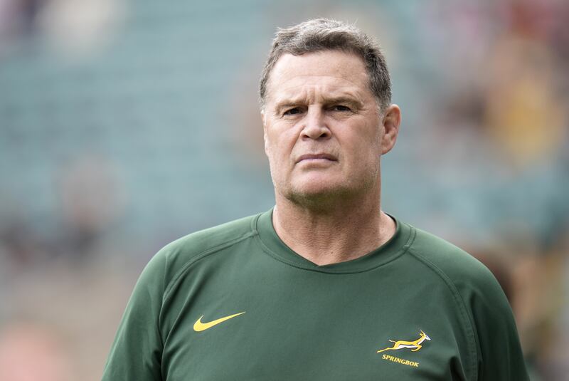 Rassie Erasmus guided South Africa to a first win over Ireland since 2016