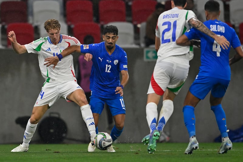 Italy got the better of Israel in Budapest (Denes Erdos/AP)