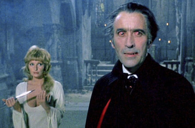 Christopher Lee in Dracula AD 1972 