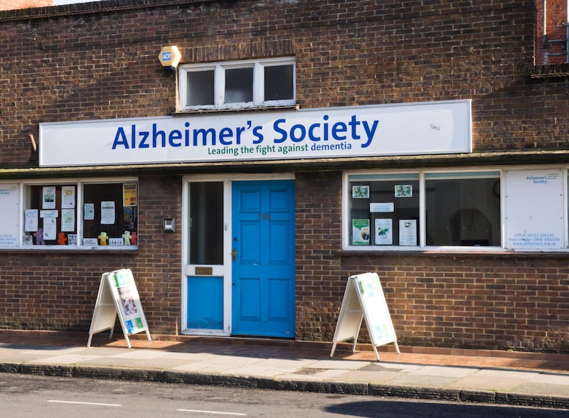 Exterior of Alzheimer’s Society office in Salisbury