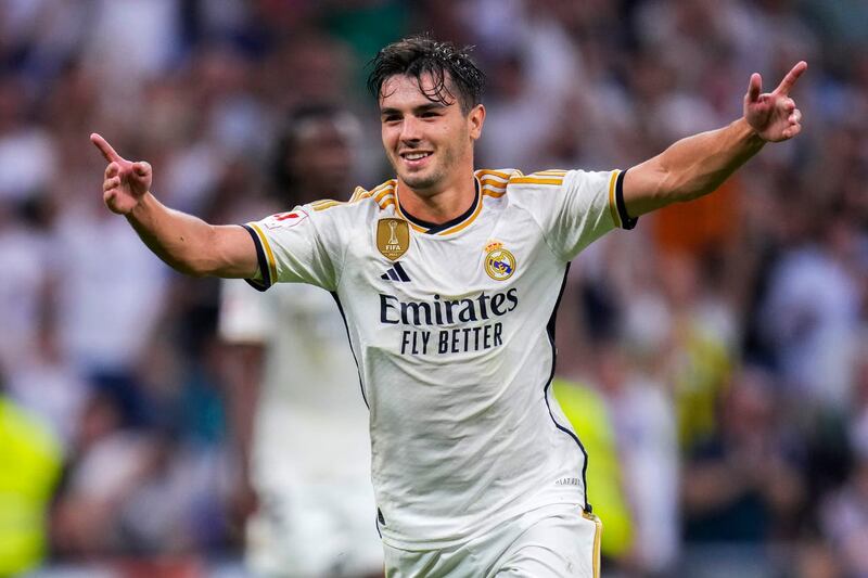 Brahim Diaz was on target for Real Madrid 