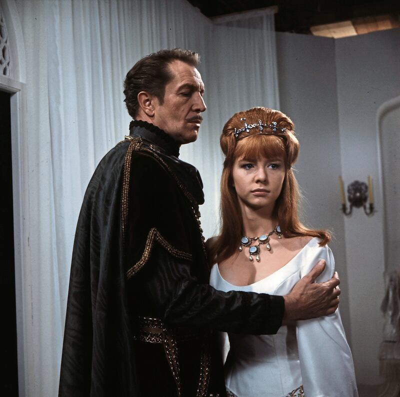 Vincent Price and Jane Asher in The Masque of The Red Death