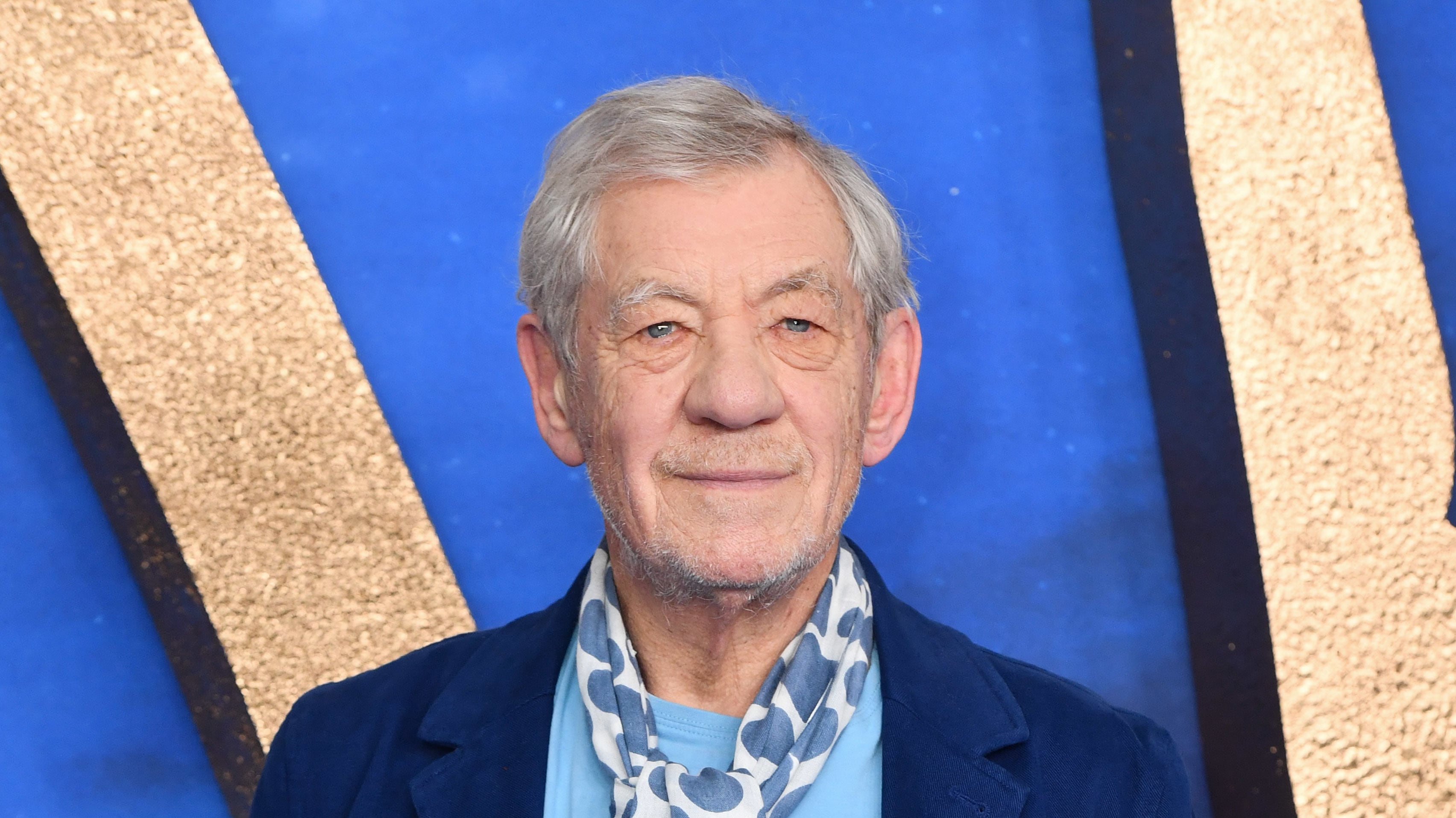 Sir Ian McKellen fell from the stage during a performance of Player Kings