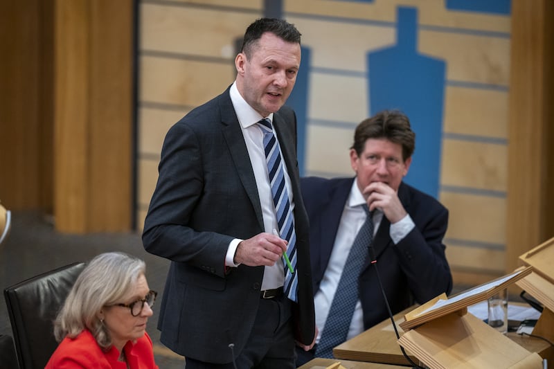 Scottish Conservative leader Russell Findlay pressed the SNP leader on the report at First Minister’s Questions.