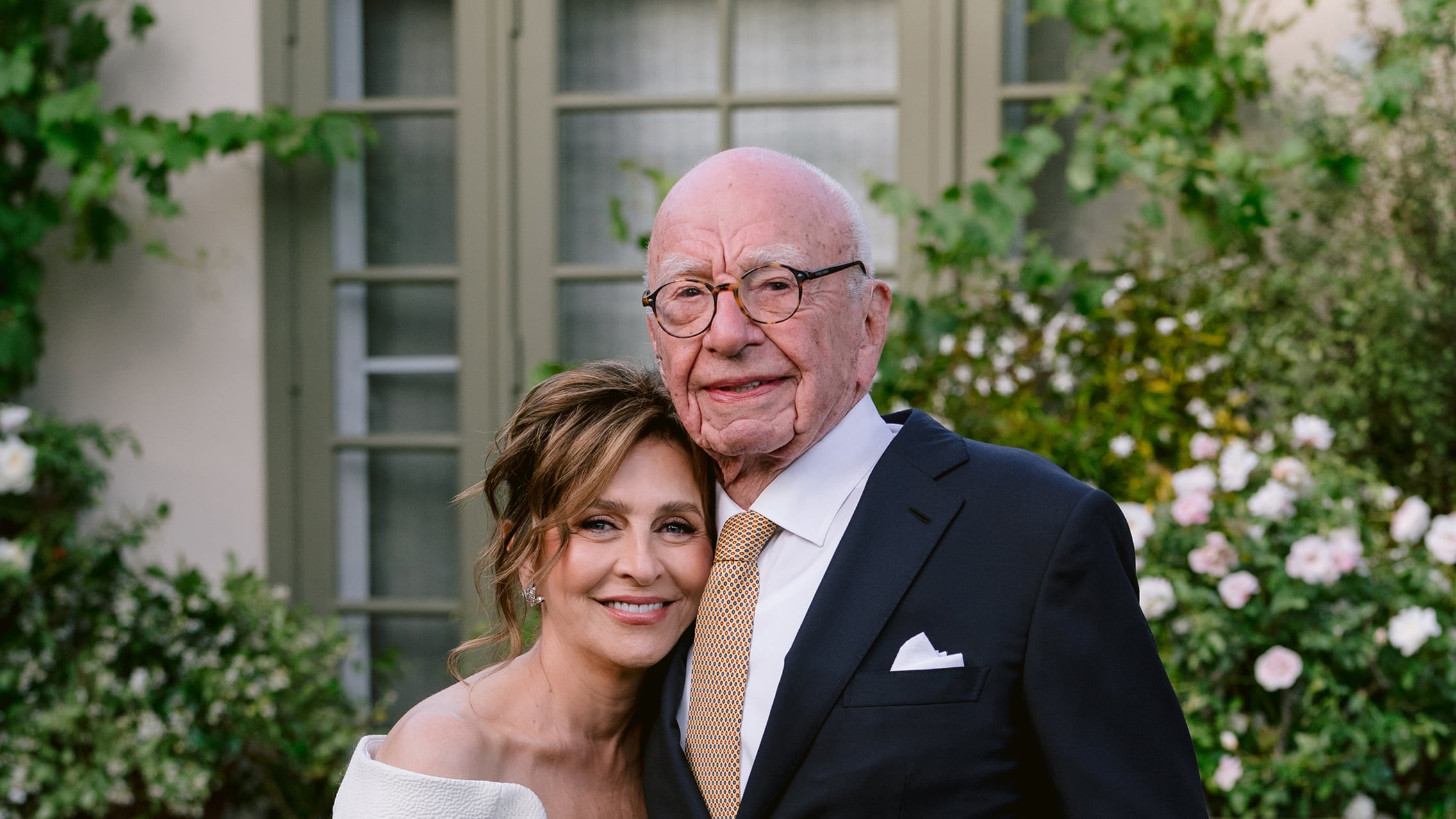 Rupert Murdoch married Elena Zhukova in a ceremony at his Californian vineyard
