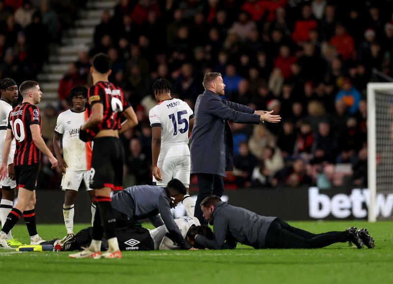 Edwards rushed to his captain’s aid during the on-field incident