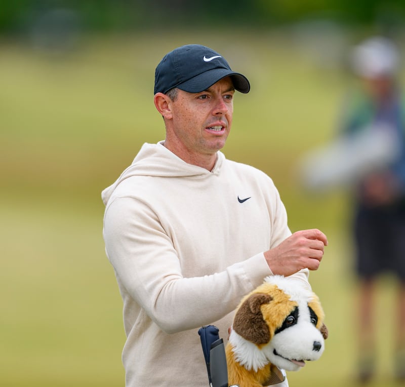 Rory McIlroy will have the chance to defend his Genesis Scottish Open title on Sunday