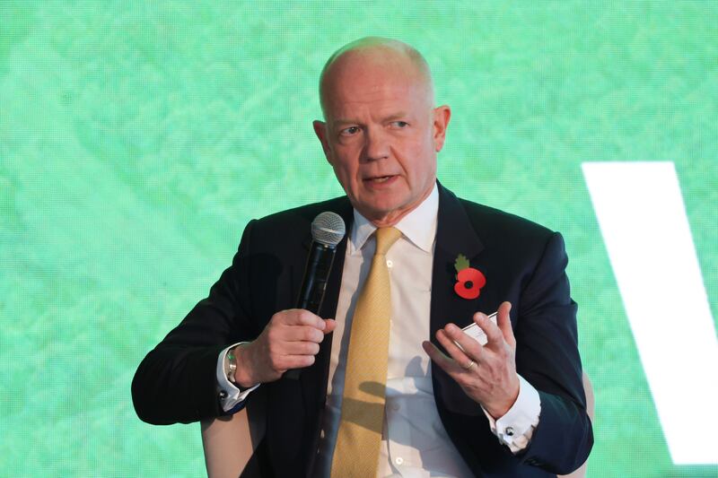 Lord Hague beat a number of high-profile candidates for the historic role