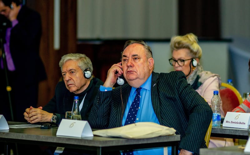 Alex Salmond died on Saturday in North Macedonia