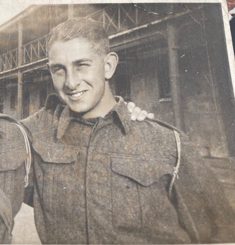 Private David Gilmour was a prisoner of war in Japan