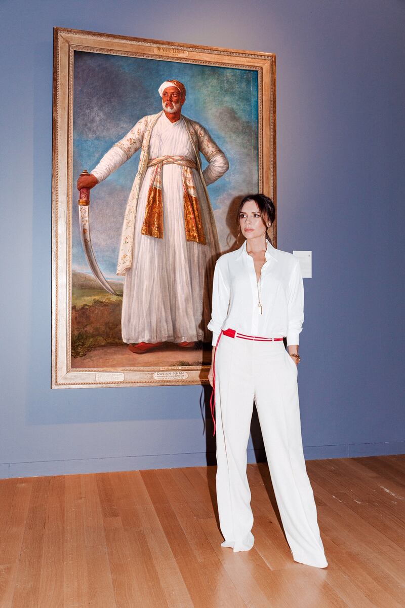 Victoria Beckham at the launch of The Female Triumphant sale in New York  (