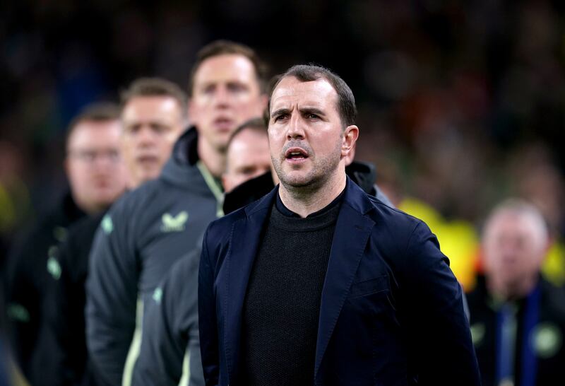 Republic of Ireland interim head coach John O’Shea is in charge for friendlies against Hungary and Portugal