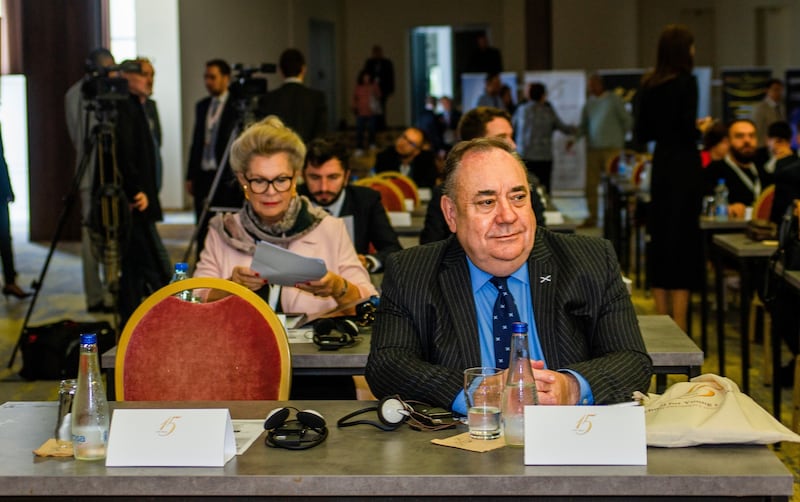 Alex Salmond died while attending a conference in Ohrid, North Macedonia