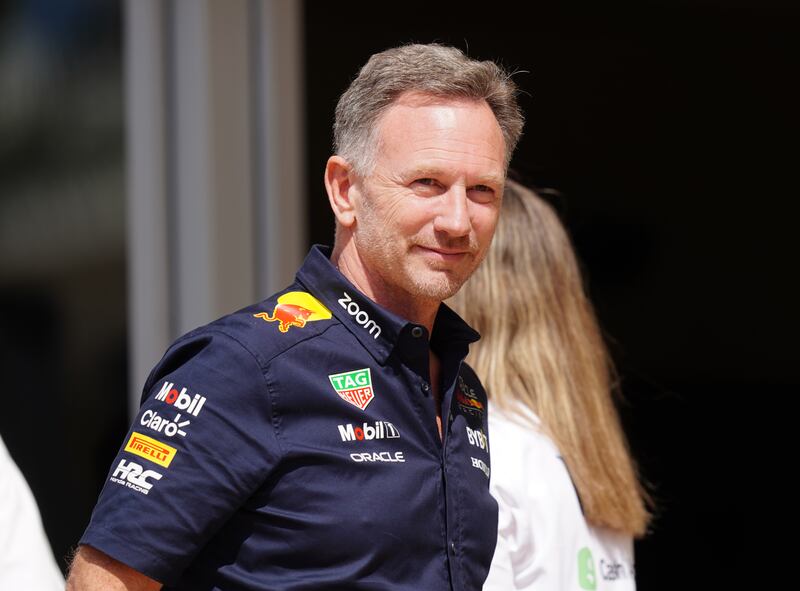 Christian Horner will be on the pit wall for practice on Thursday