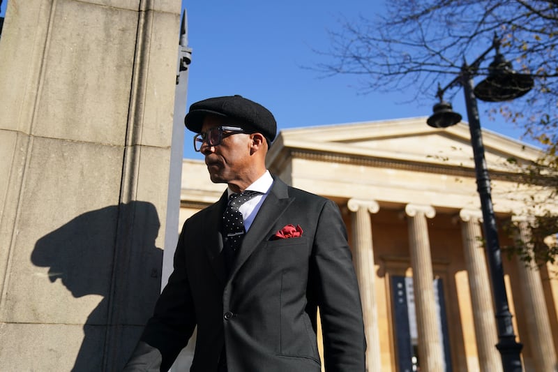 The BBC presenter left court minutes after his hearing