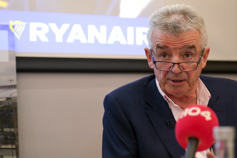 Ryanair chief executive Michael O’Leary said demand is strong but pricing remains softer than expected