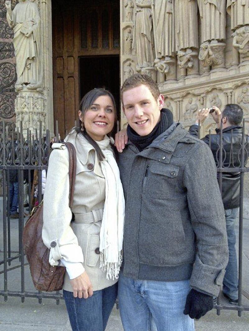 John McAreavey with his late wife Michaela, who was murdered during the couple&#39;s honeymoon in Mauritius in 2011. Picture by PA 