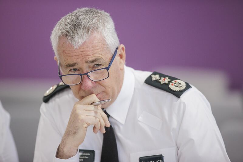 PSNI Chief Constable Jon Boutcher addressed a controversy over officers’ actions in Camlough