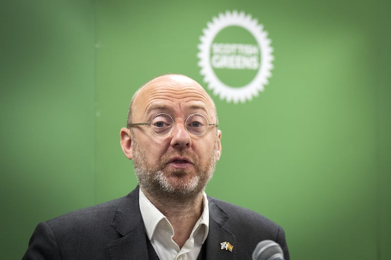 Scottish Green Party co-leader Patrick Harvie said Kemi Badenoch has based her campaign on ‘a nasty culture war agenda’