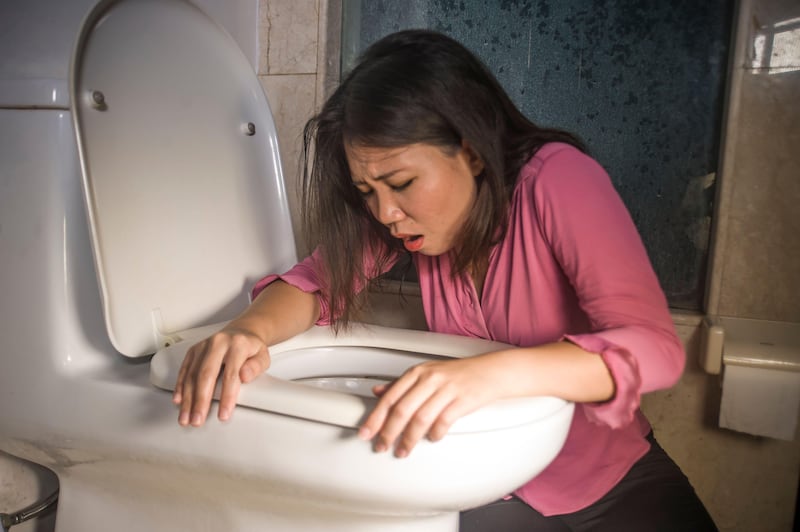 Vomiting is a common symptoms of norovirus