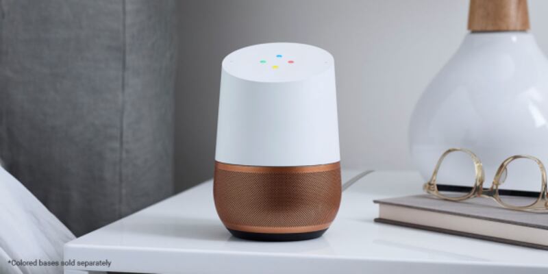 A Google smart speaker