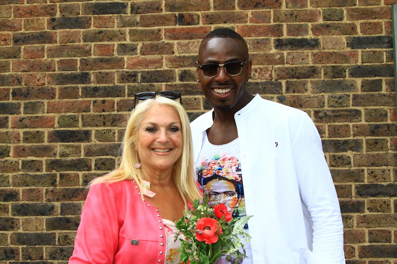 Vanessa and Ben Ofoedu before the break-up