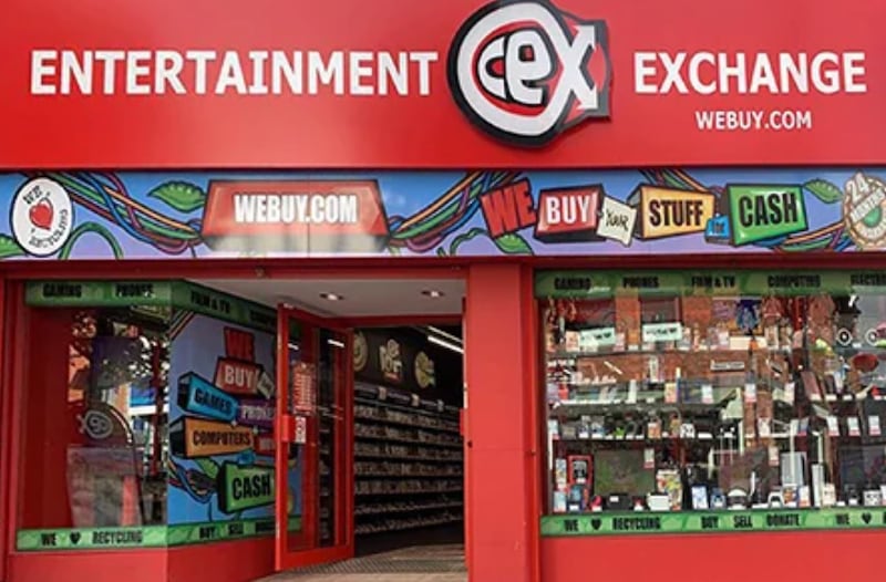 The incident took place in a CEX shop in Lisburn (CEX)