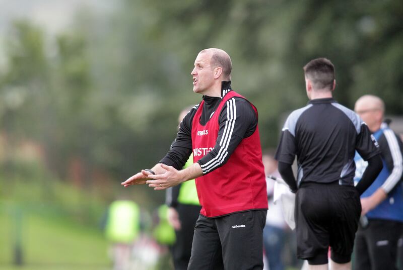 Johnny McBride took Loup to a Derry final out of nowhere in his one year as manager in 2016, and says he regrets stepping down at the end of that season. Picture: Margaret McLaughlin