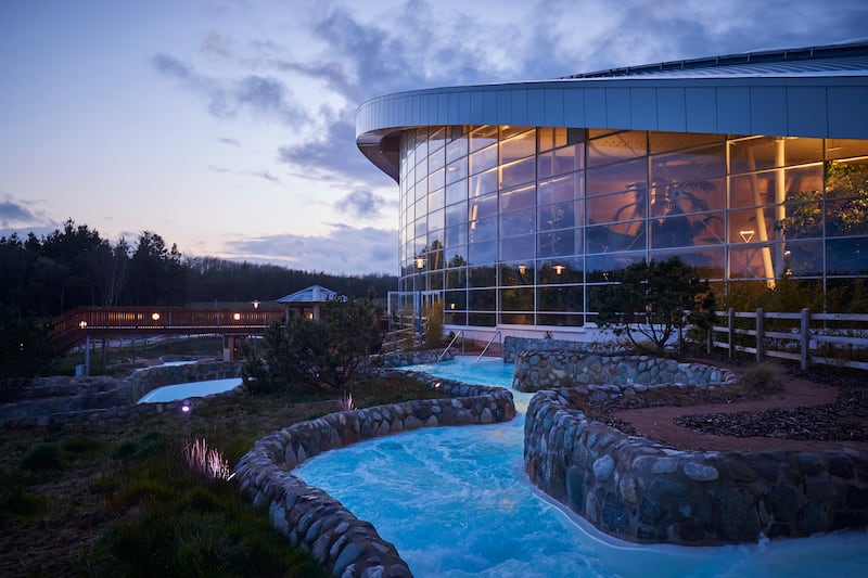 There are many swimming opportunities at Center Parcs